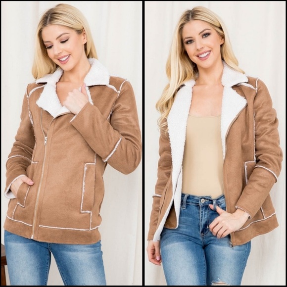 Faux Suede jacket - Picture 5 of 5